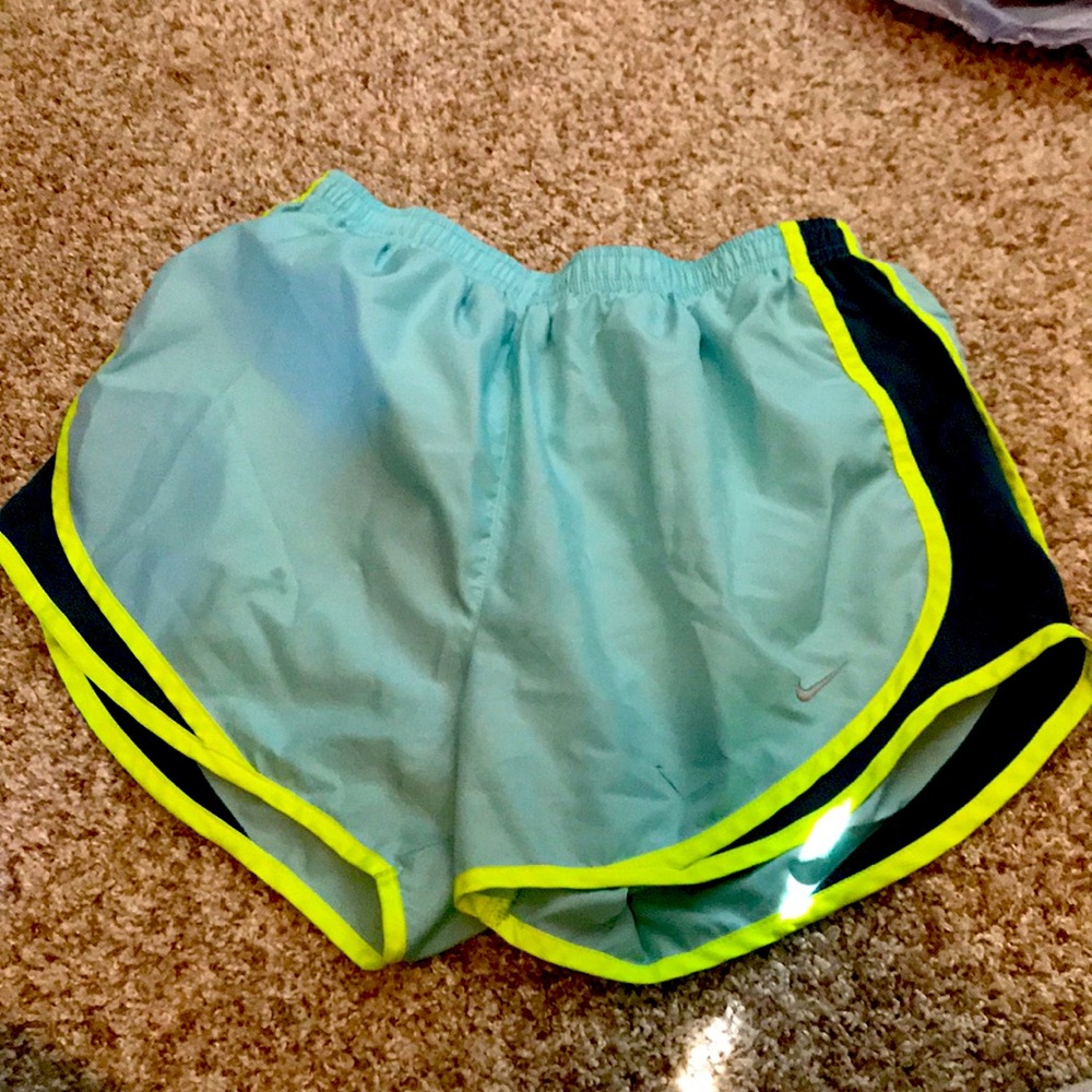 mens blue nike running shorts